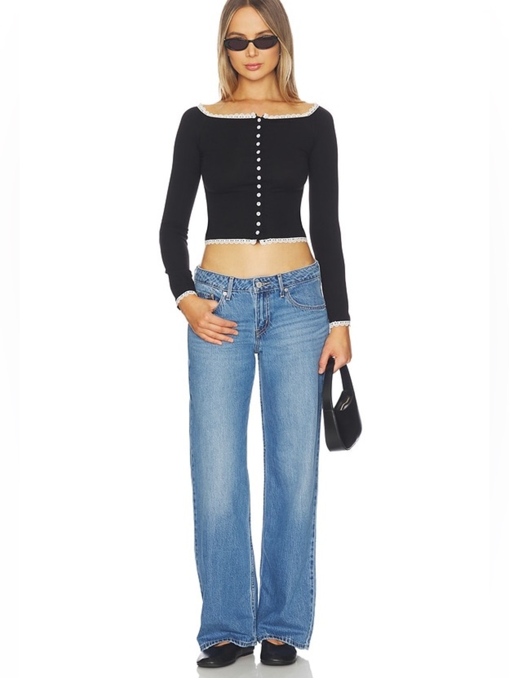 Levi’s Low Loose denim jeans in Good Grades size 25